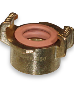 Thread piece f/quick coupling  1" fm brs